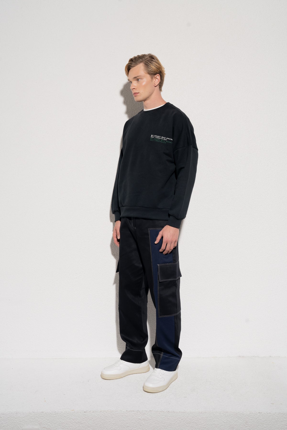 BARİ SWEATSHIRT - SİYAH