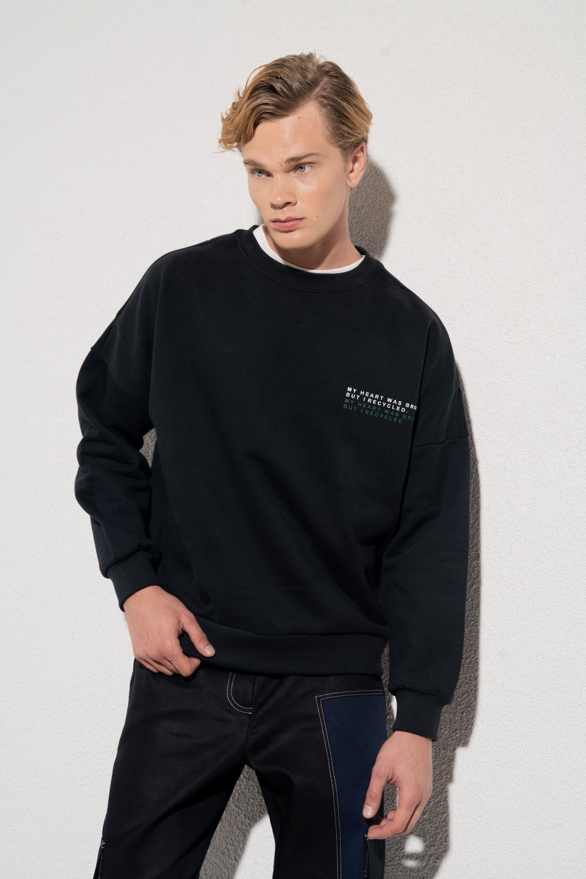 BARİ SWEATSHIRT - SİYAH
