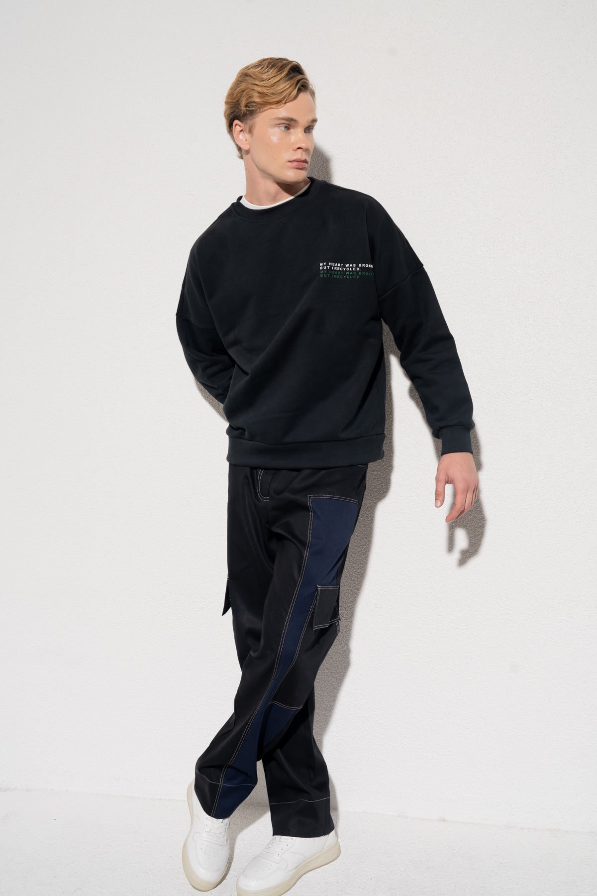 BARİ SWEATSHIRT - SİYAH