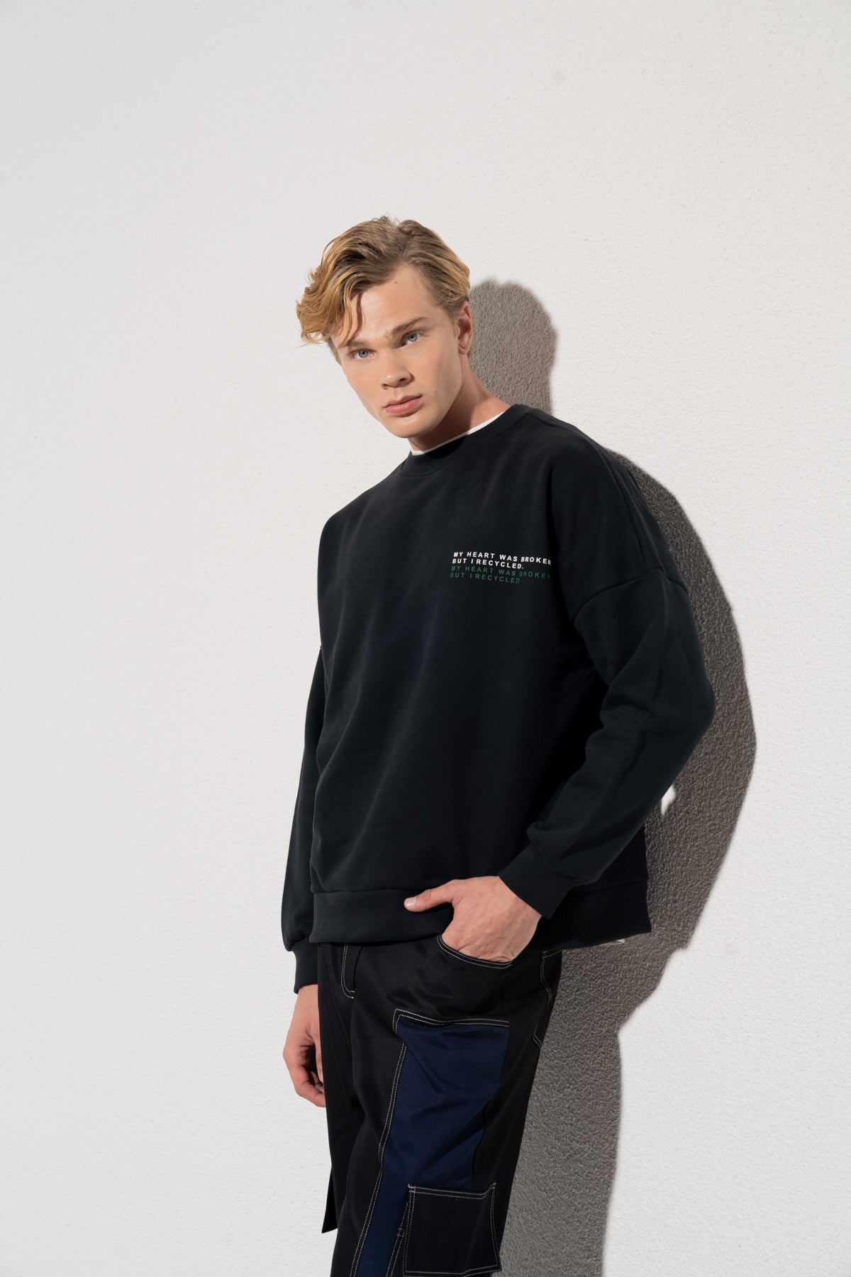 BARİ SWEATSHIRT - SİYAH