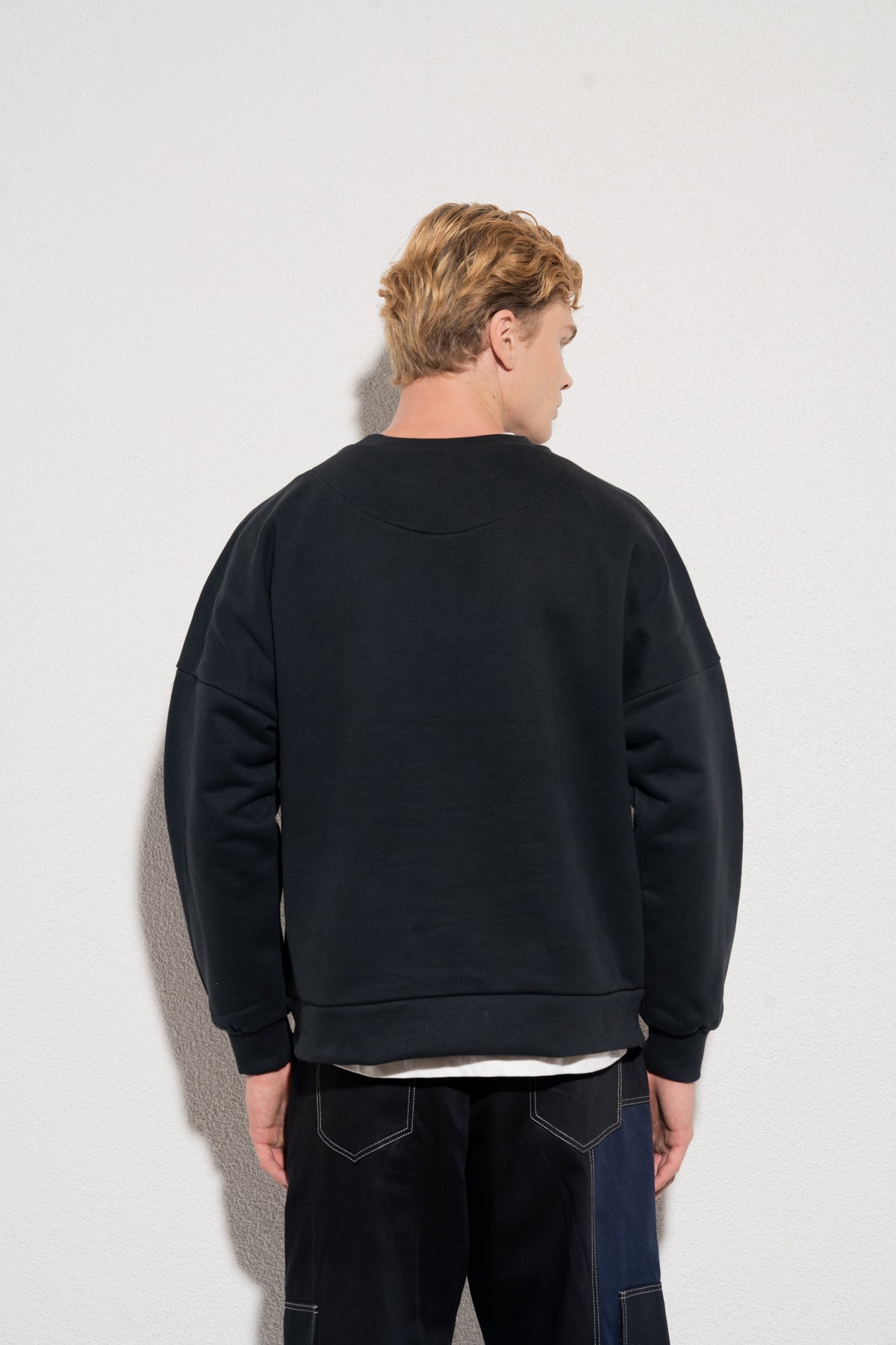 BARİ SWEATSHIRT - SİYAH
