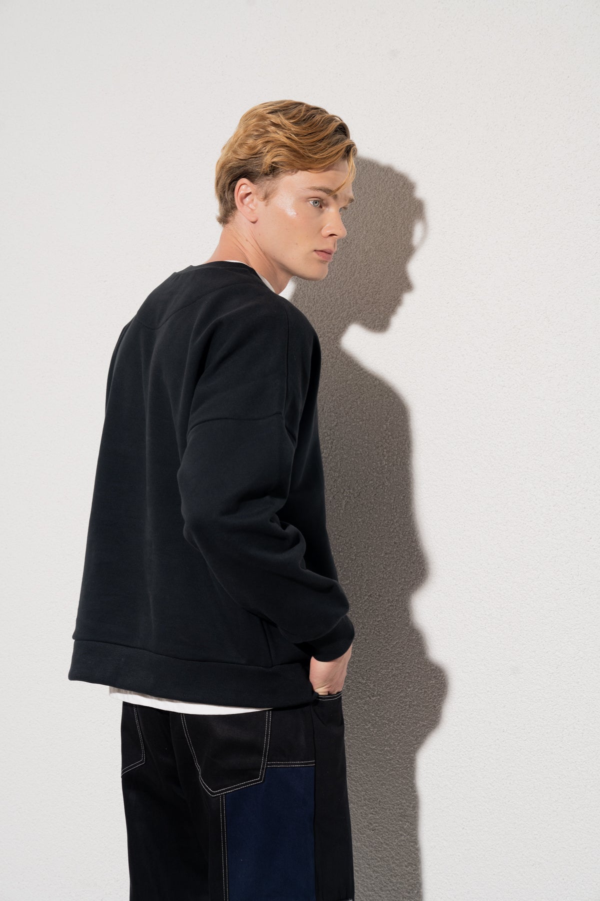BARİ SWEATSHIRT - SİYAH