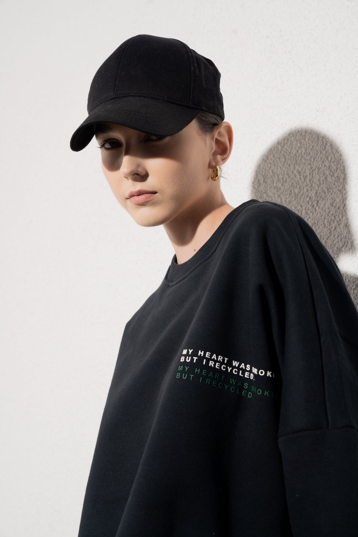 BARİ SWEATSHIRT - SİYAH