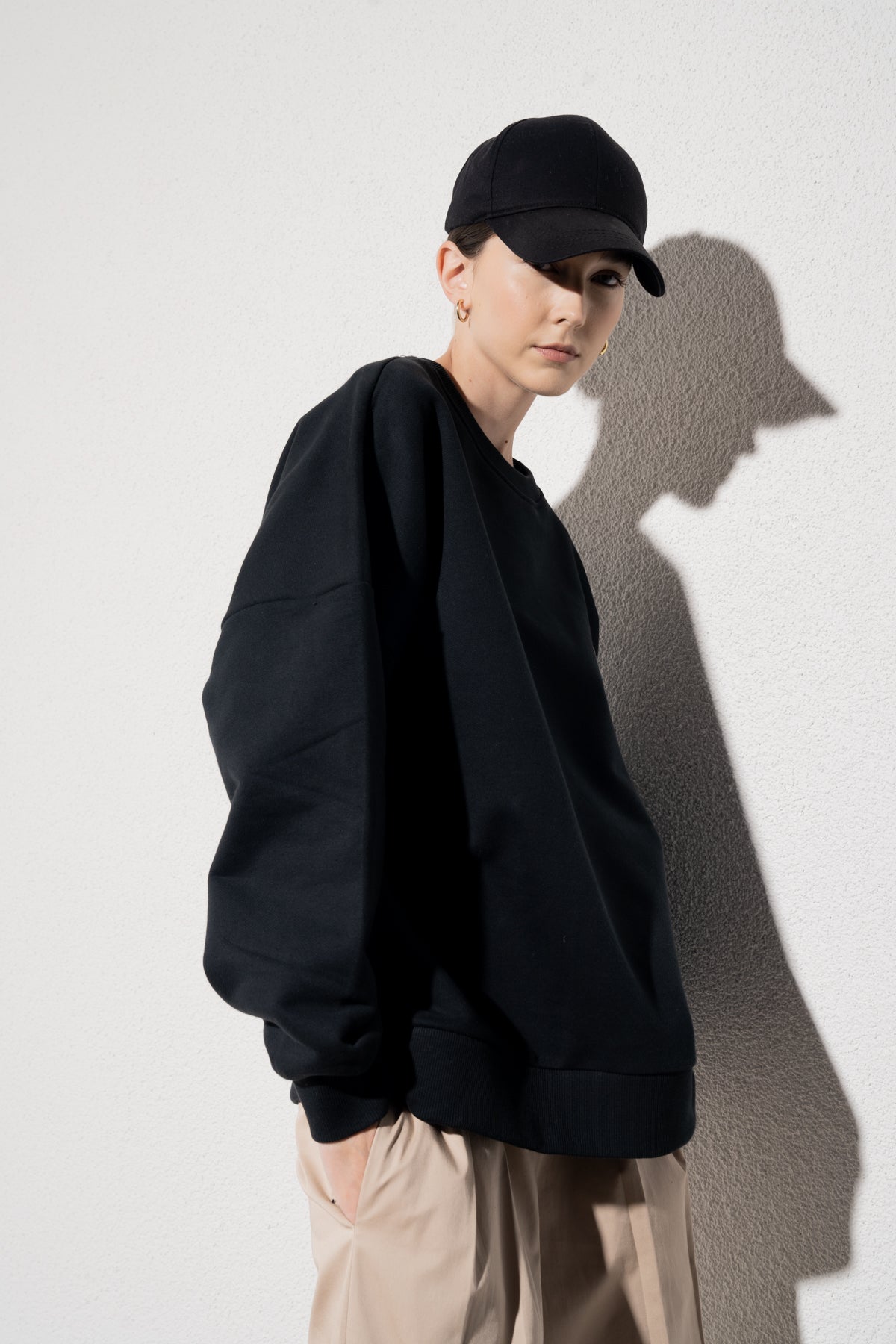 BARİ SWEATSHIRT - SİYAH