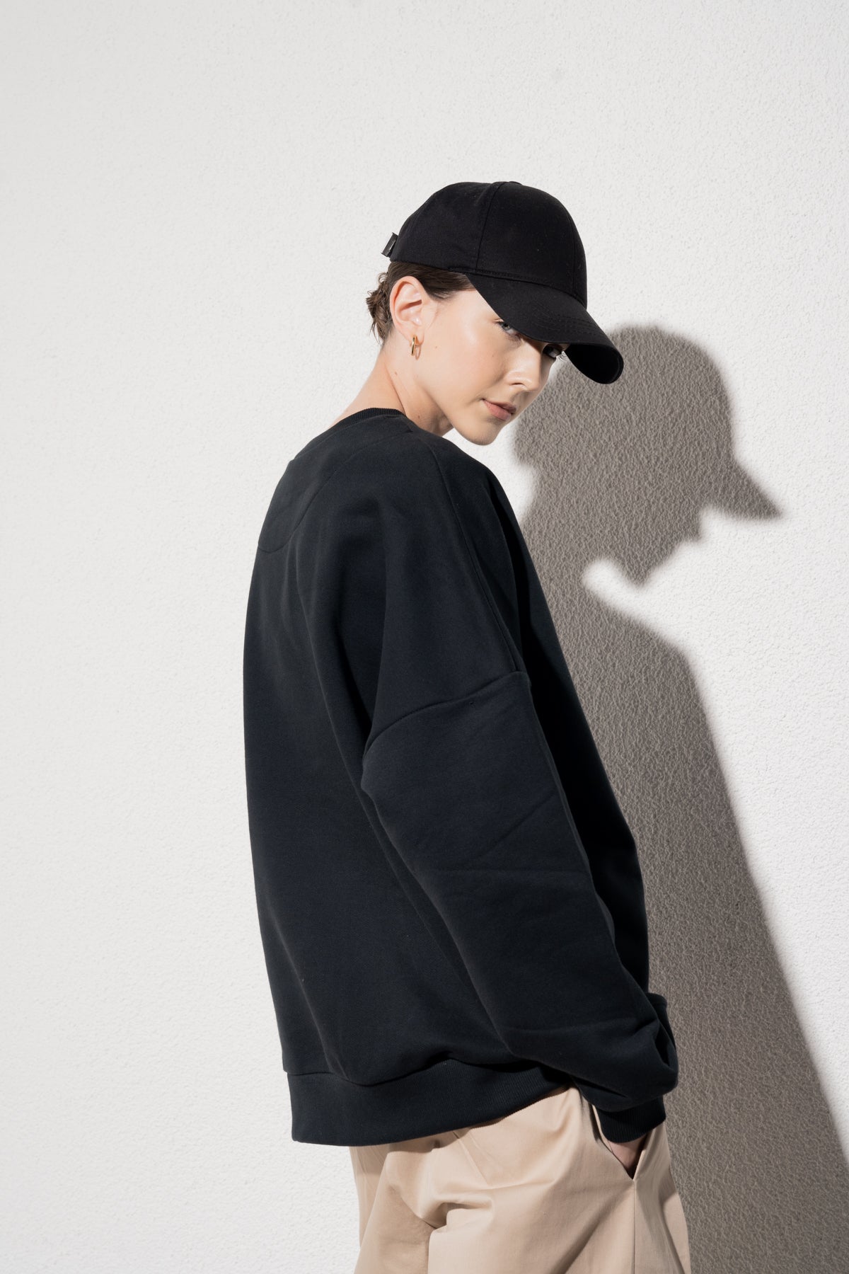 BARİ SWEATSHIRT - SİYAH