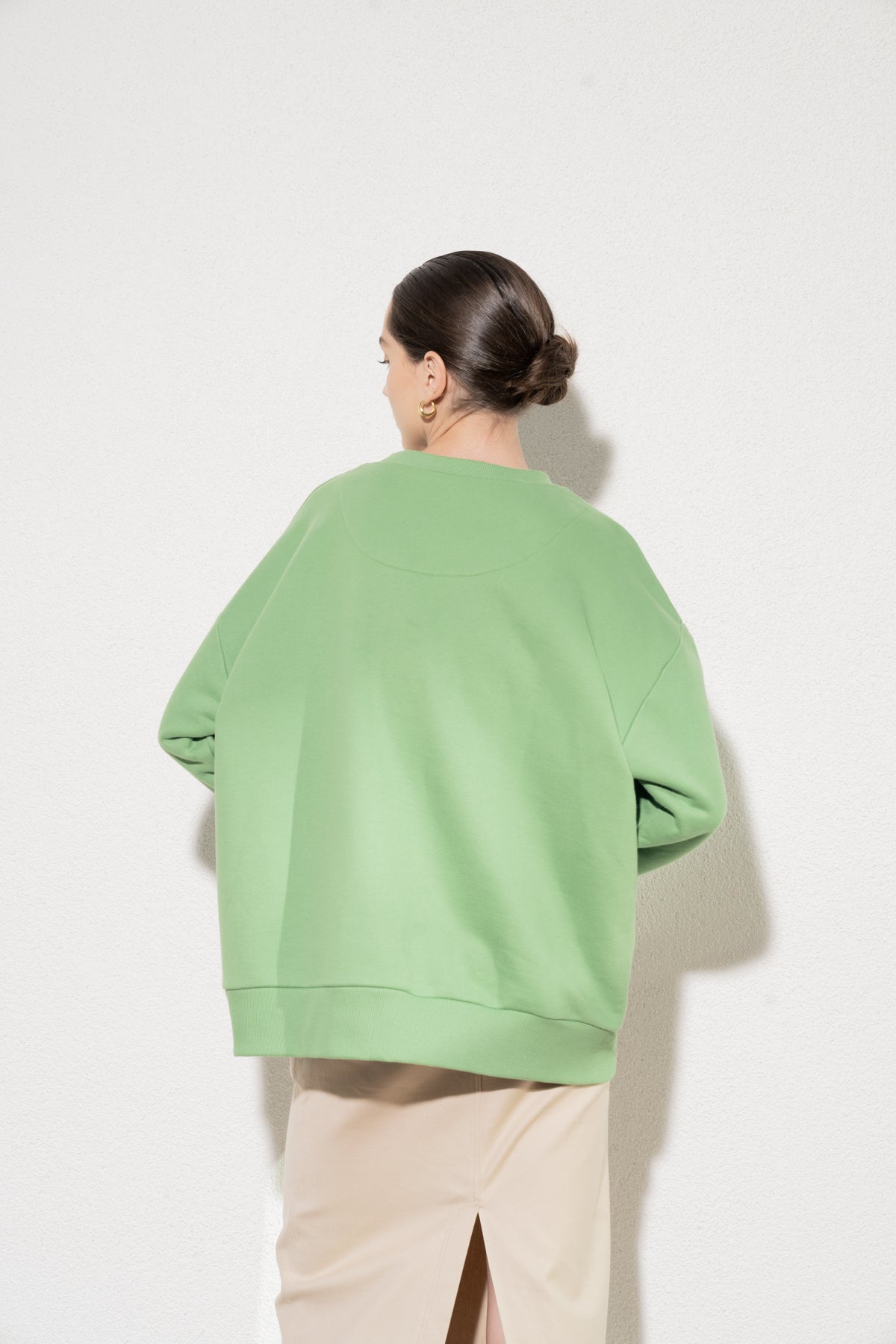 RENOVATIO SWEATSHIRT - YEŞİL