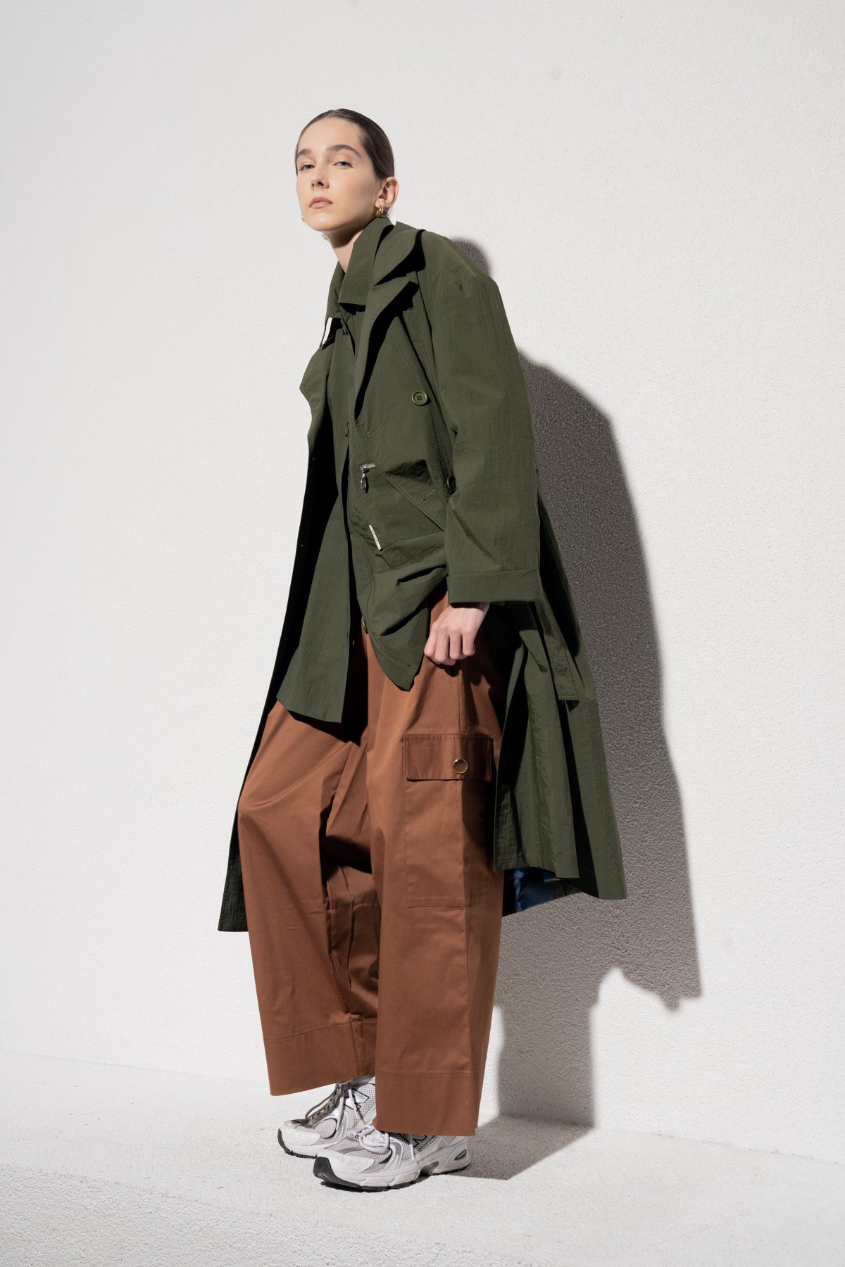 MAPLE TRENCHCOAT - YEŞİL