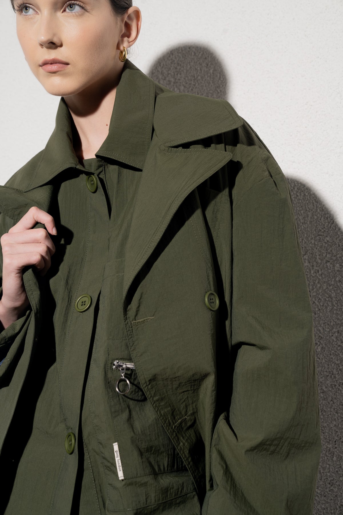 MAPLE TRENCHCOAT - YEŞİL