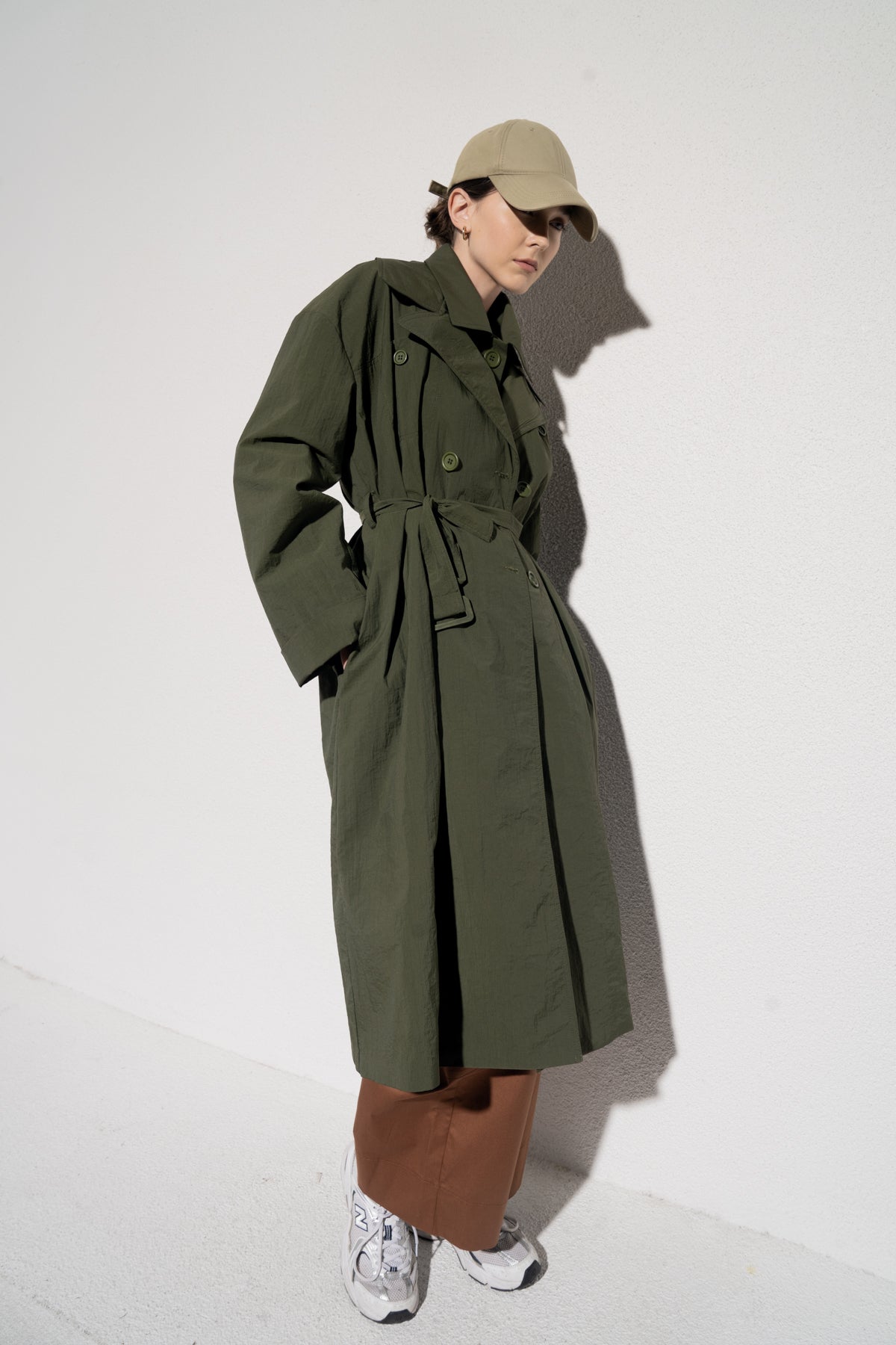 MAPLE TRENCHCOAT - YEŞİL