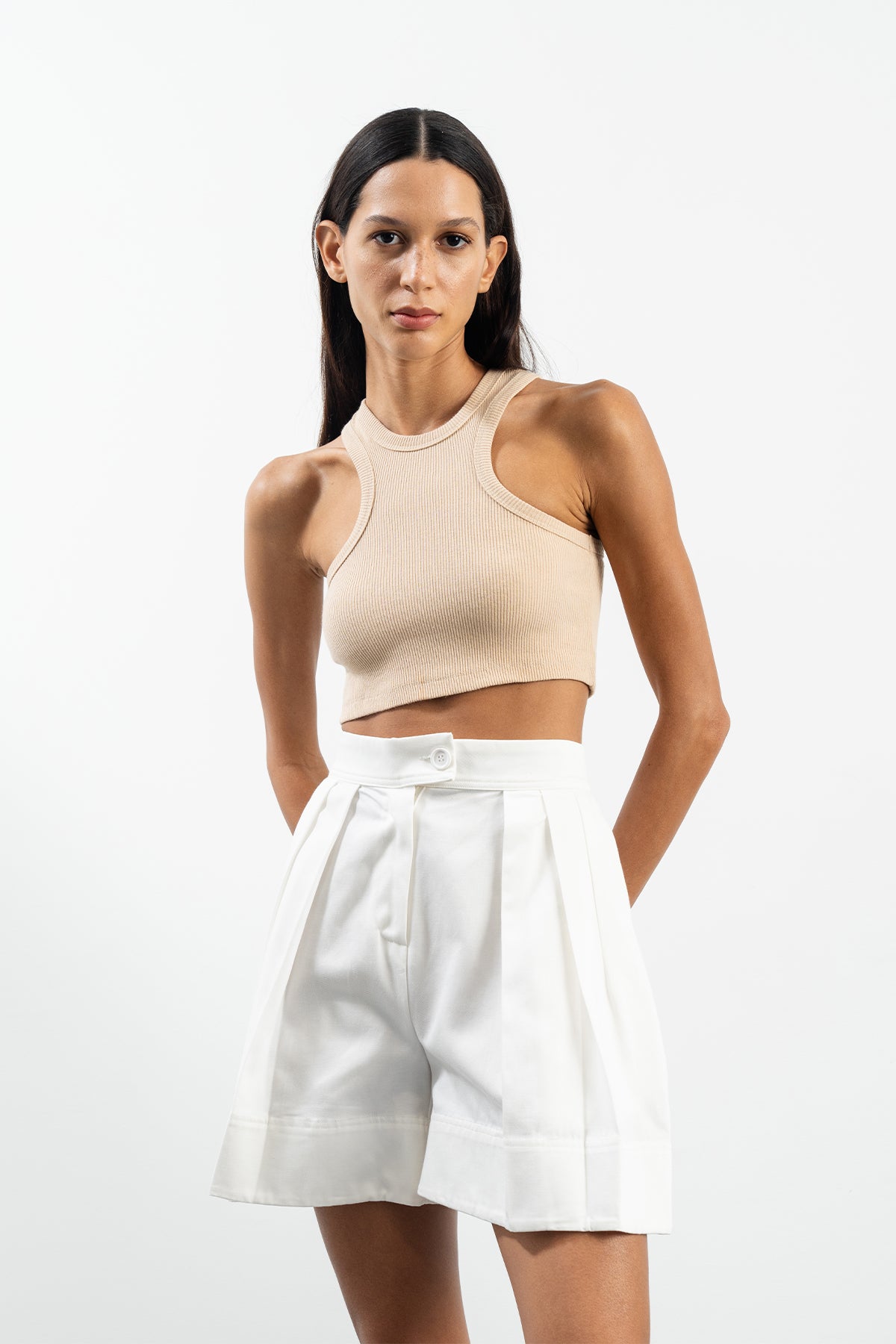 ANEMONE TOP - BEJ