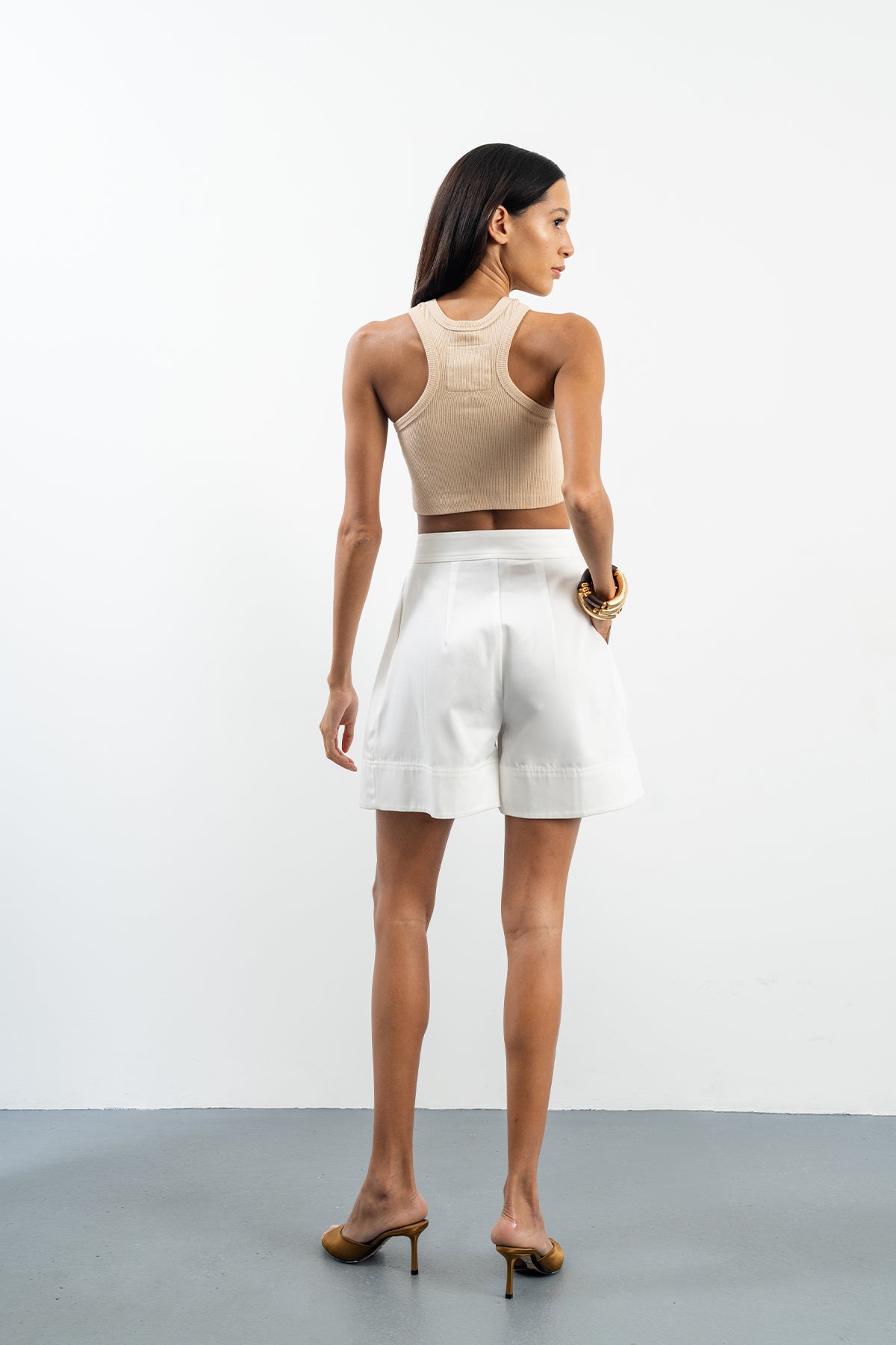 ANEMONE TOP - BEJ