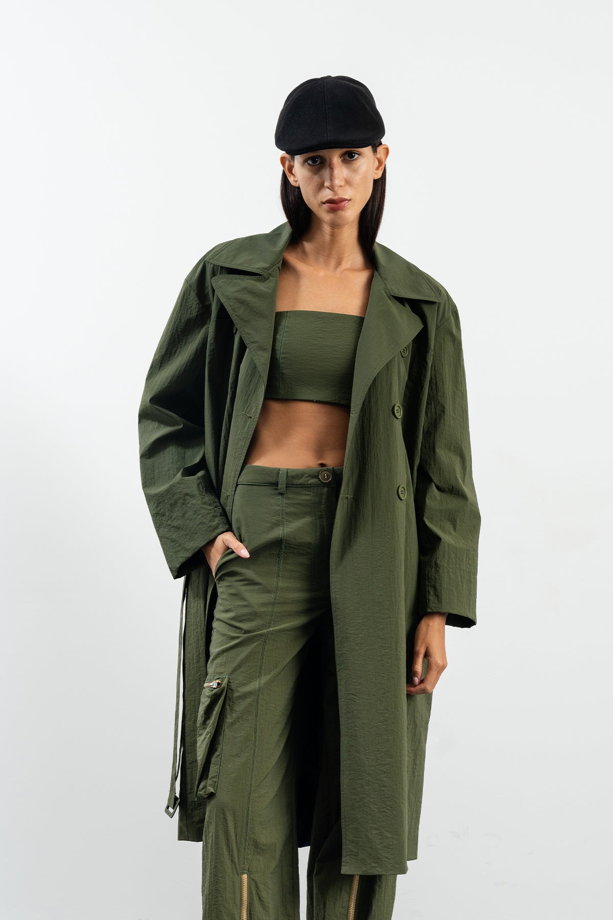 YODA TRENCHCOAT - HAKİ