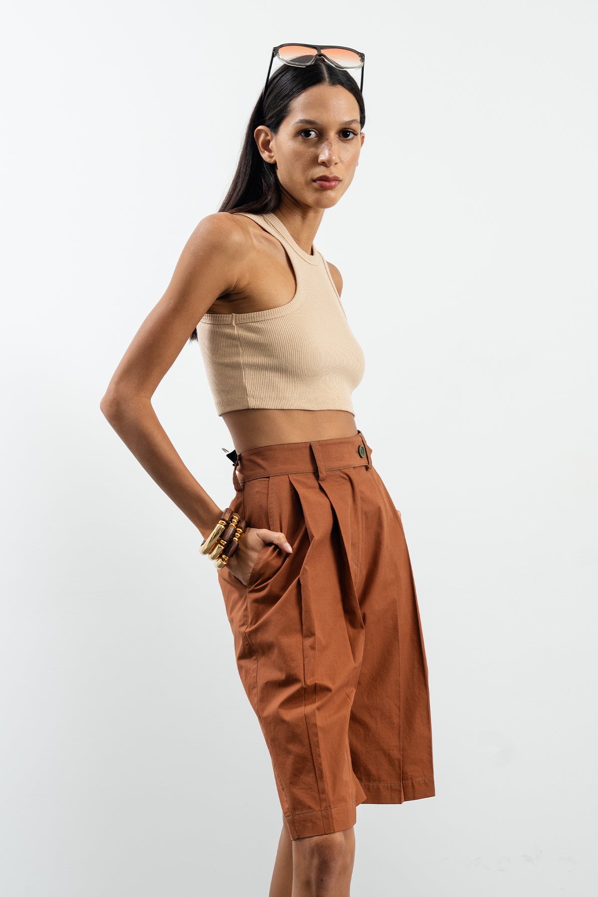 ANEMONE TOP - BEJ