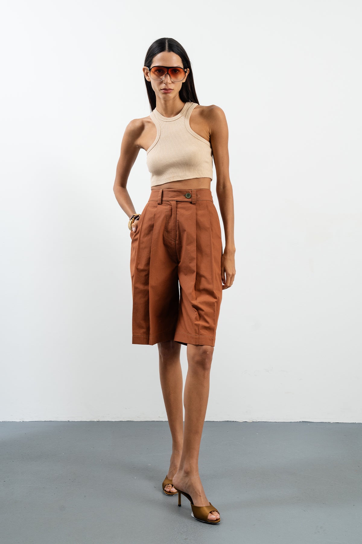 ANEMONE TOP - BEJ