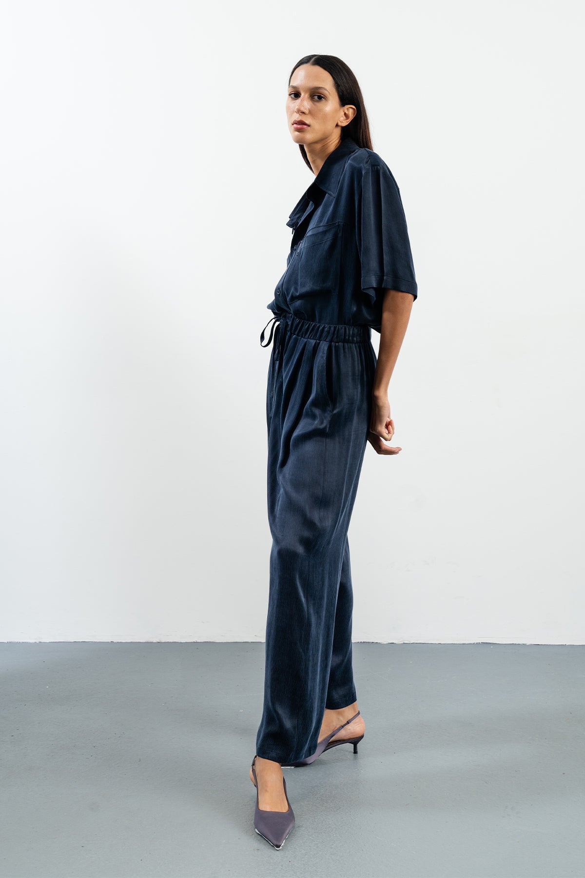 JOHANNA NAVY PANTOLON - LACİVERT