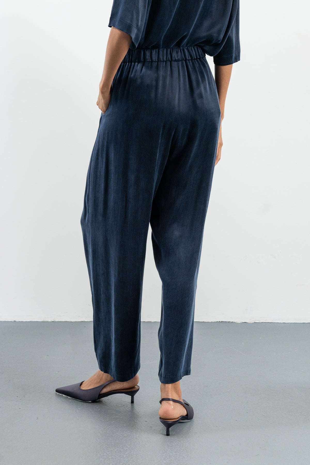 JOHANNA NAVY PANTOLON - LACİVERT