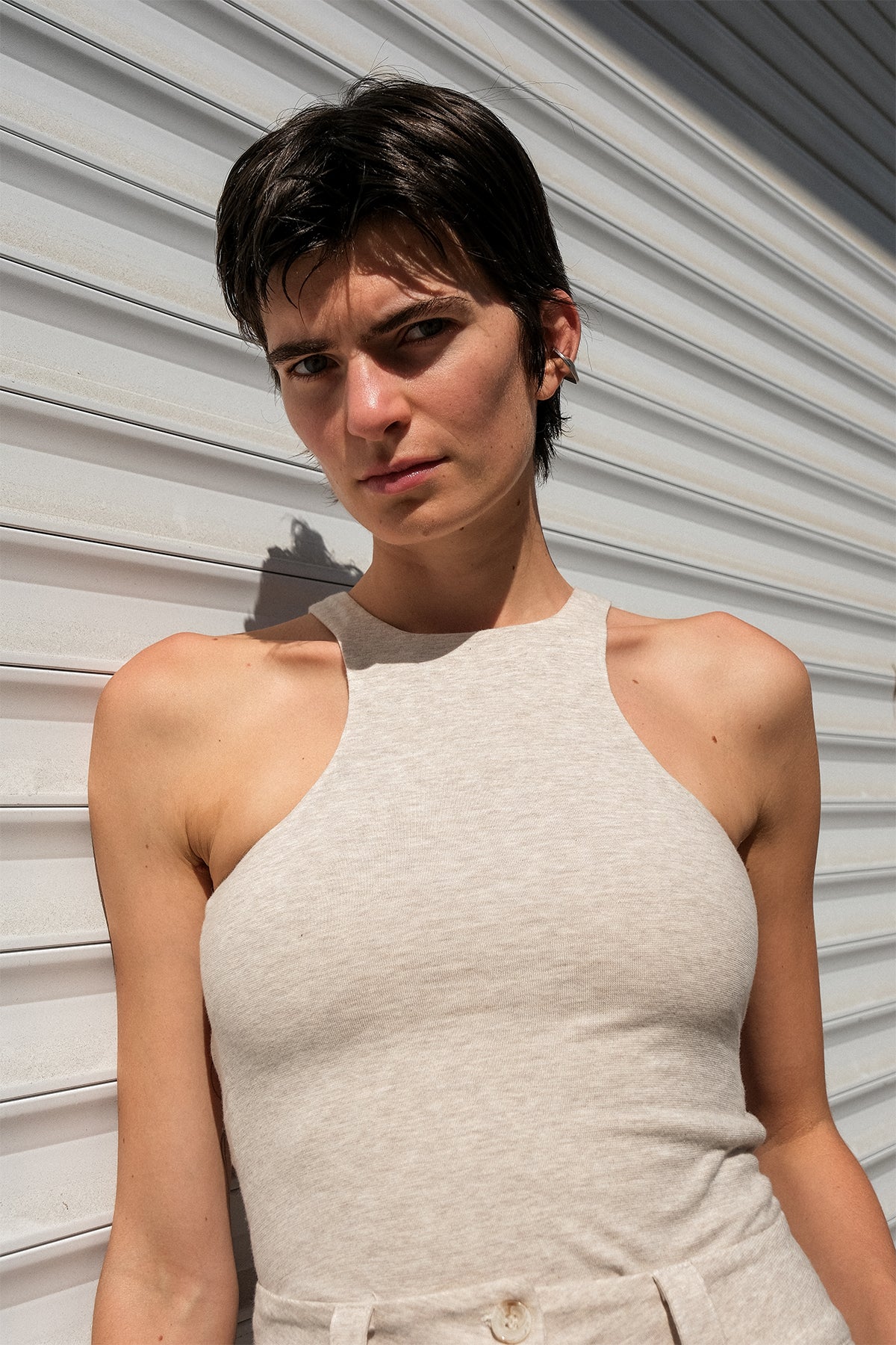 HILDA BODYSUIT - GRİ