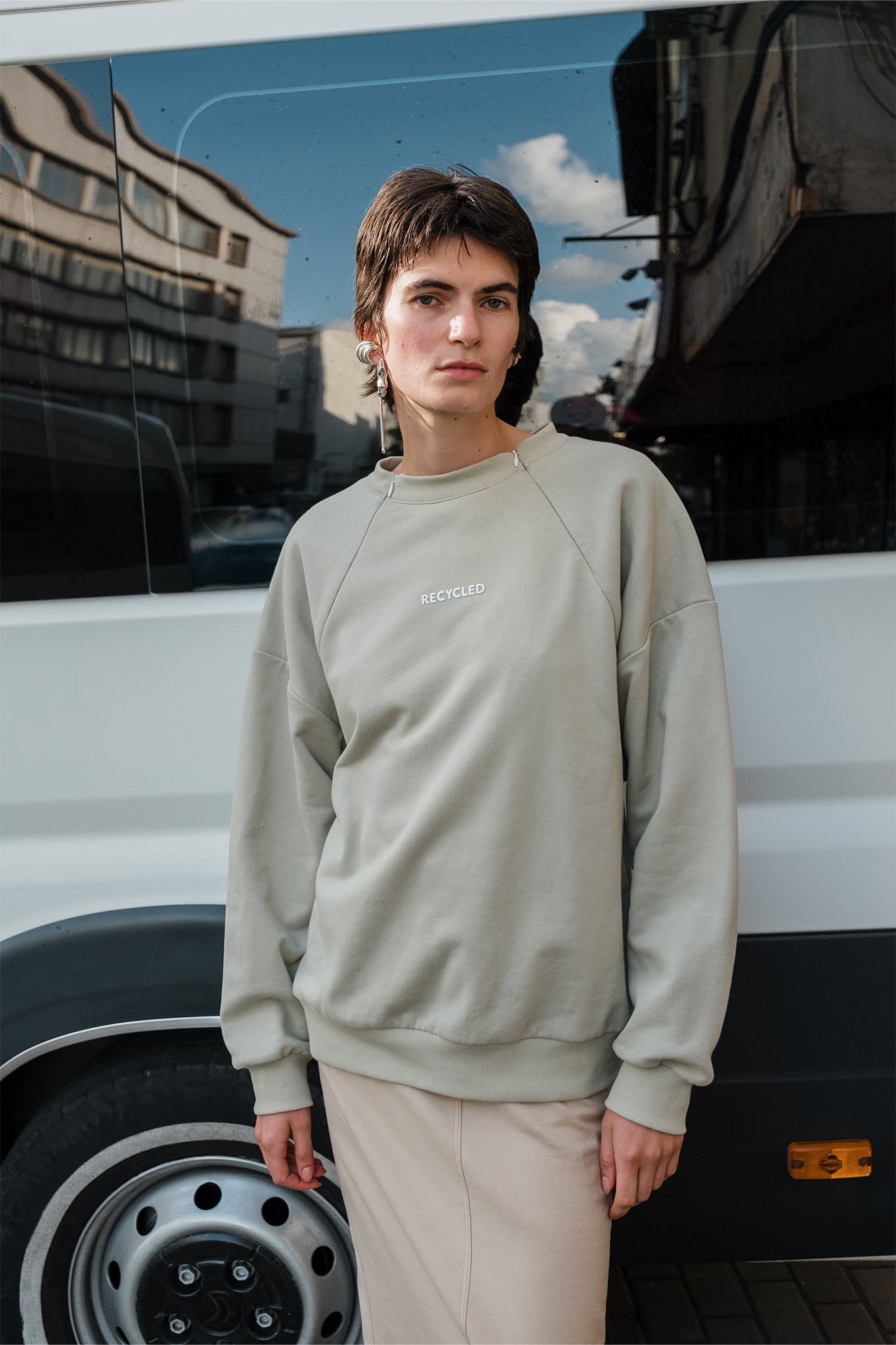 ACRE SWEATSHIRT - BEJ
