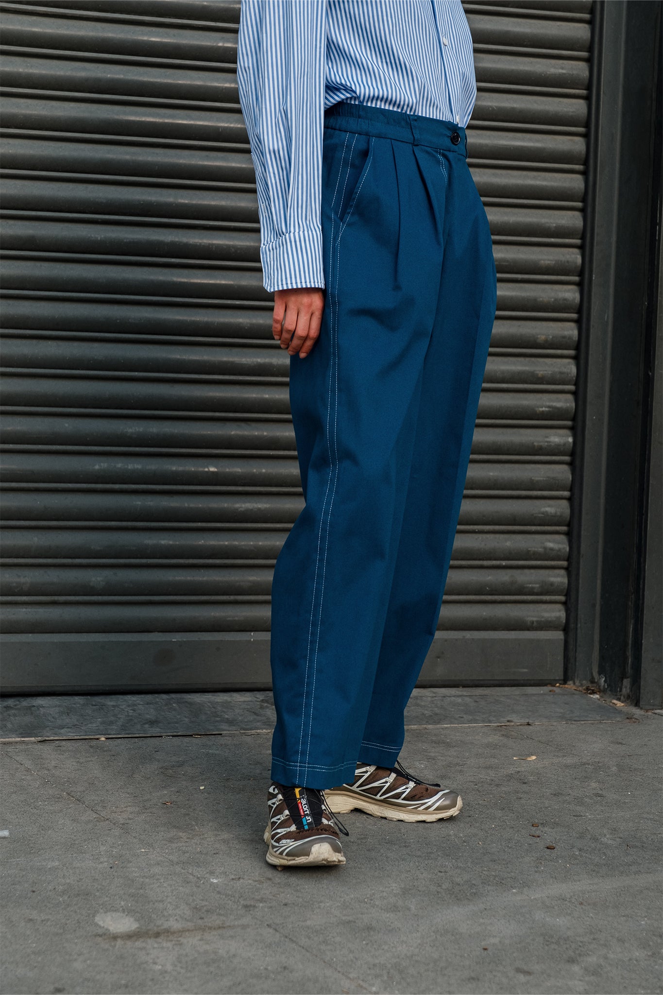 EARTHY PANTOLON - LACİVERT