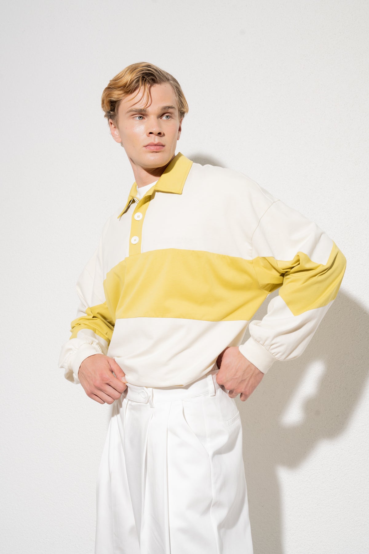 BLAST SWEATSHIRT - KIRIK BEYAZ