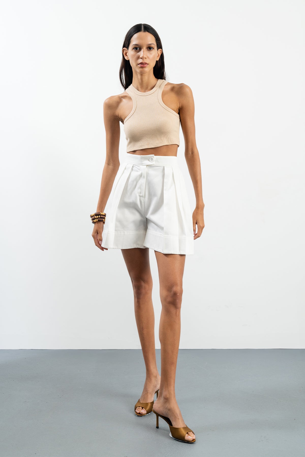 ANEMONE TOP - BEJ
