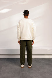 BARI WHITE SWEATSHIRT