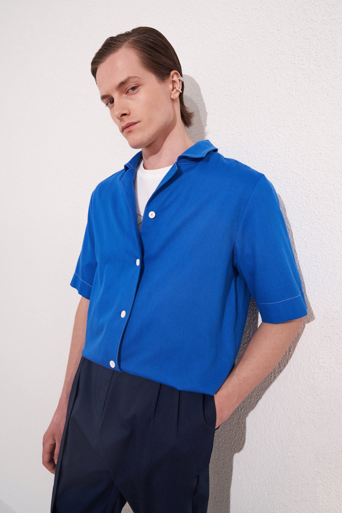 CHAR SHIRT - BLUE