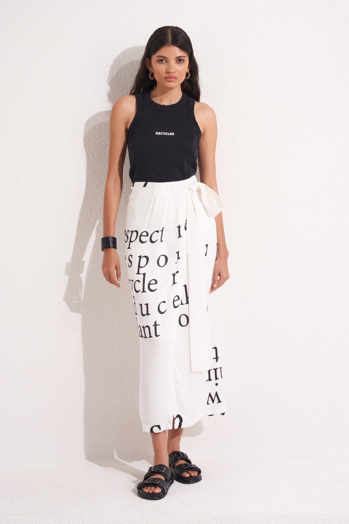 RESPECT SKIRT - WHITE