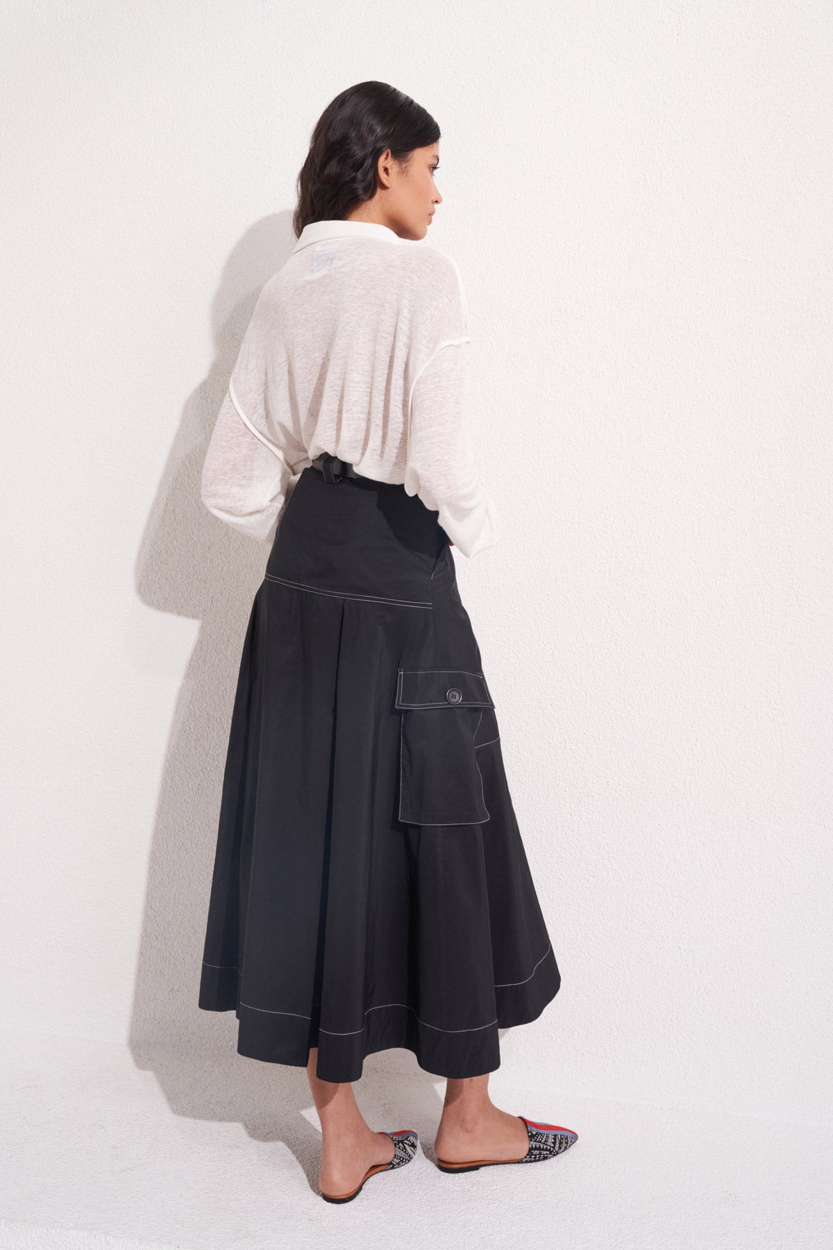 SHIVA SKIRT - BLACK