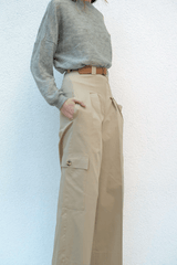RIGA PANTOLON - BEJ