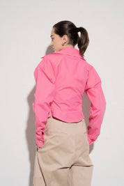 SILKY 101 GÖMLEK - PEMBE