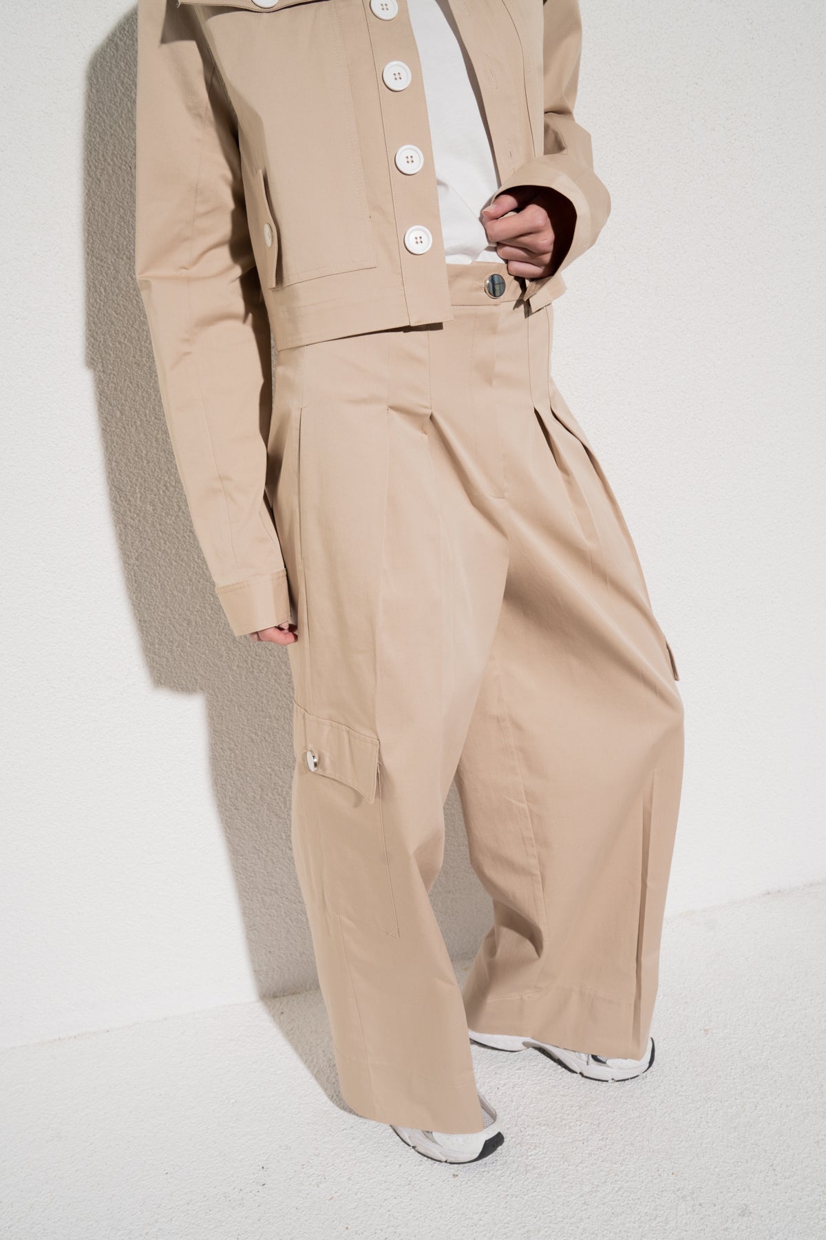 RIGA PANTS - BEIGE