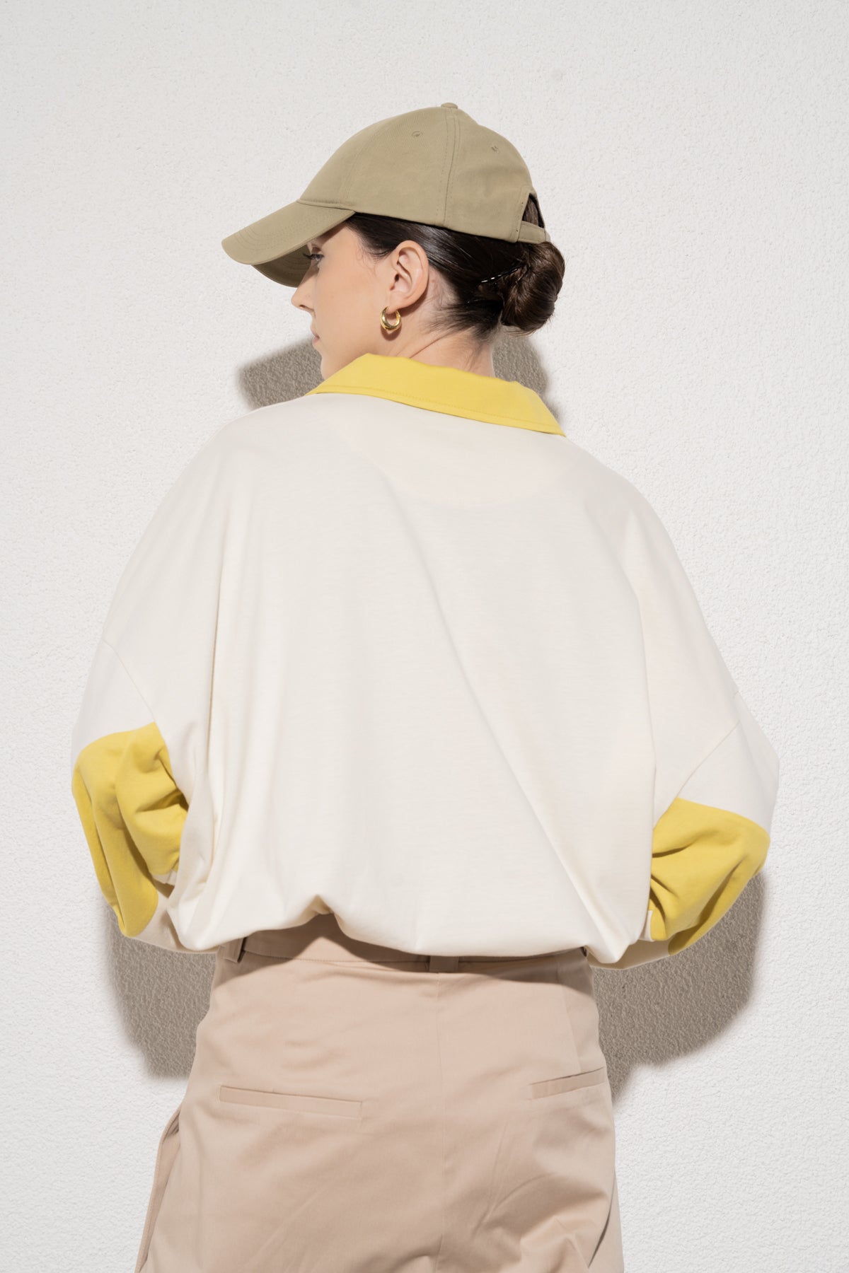 BLAST SWEATSHIRT - KIRIK BEYAZ