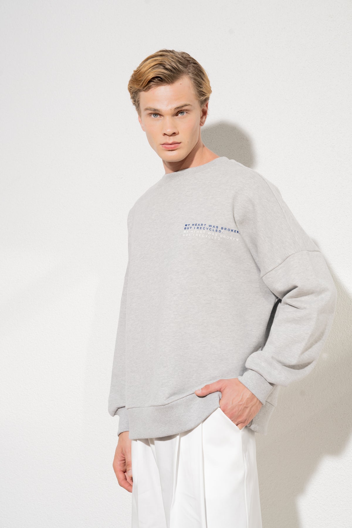 BARI SWEATSHIRT - GRİ