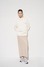 BARİ SWEATSHIRT - BEYAZ