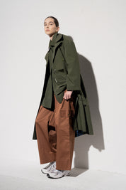 MAPLE TRENCHCOAT - YEŞİL