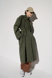 MAPLE TRENCHCOAT - YEŞİL