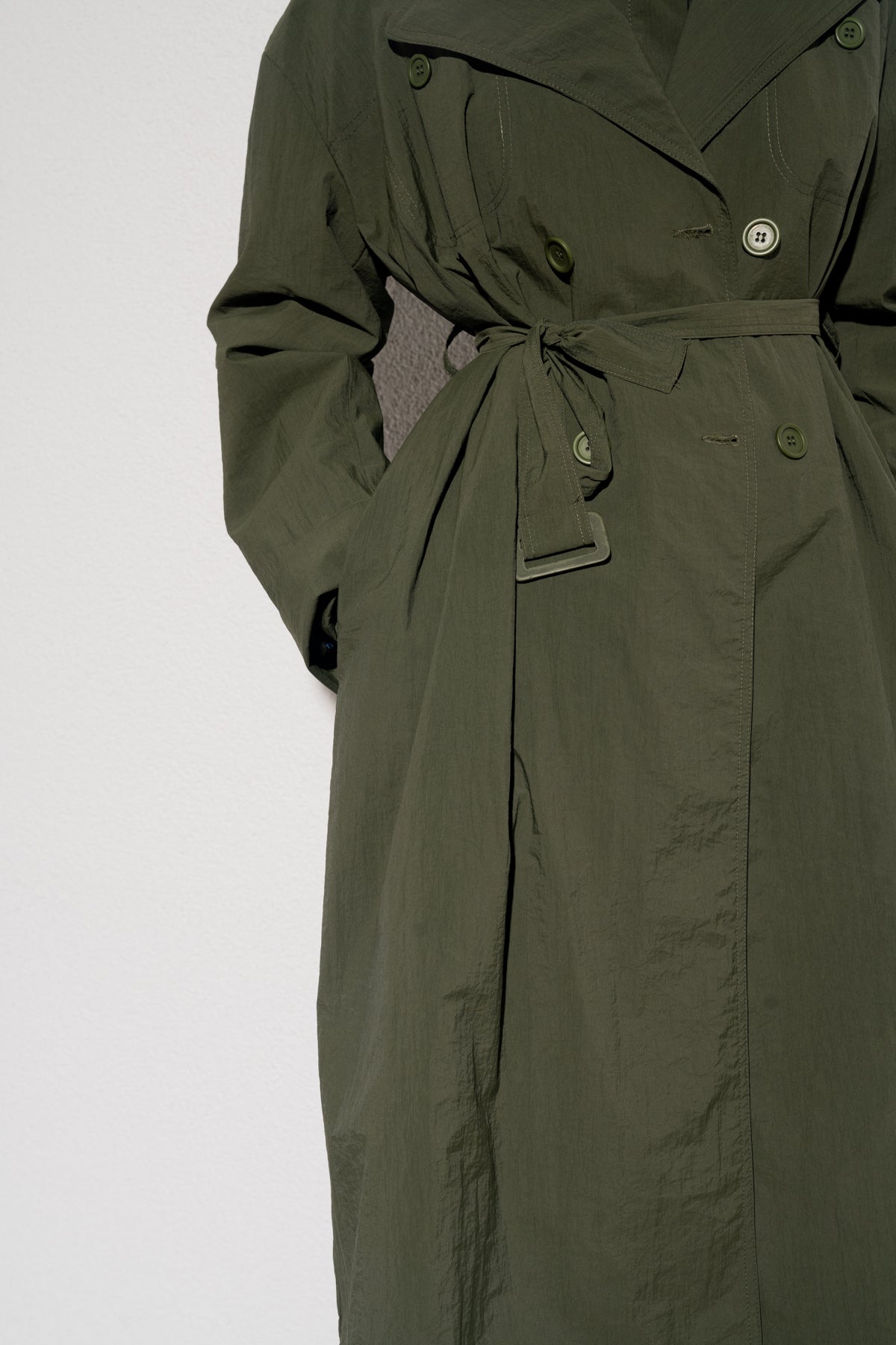 MAPLE TRENCHCOAT - YEŞİL