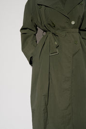 MAPLE TRENCHCOAT - YEŞİL