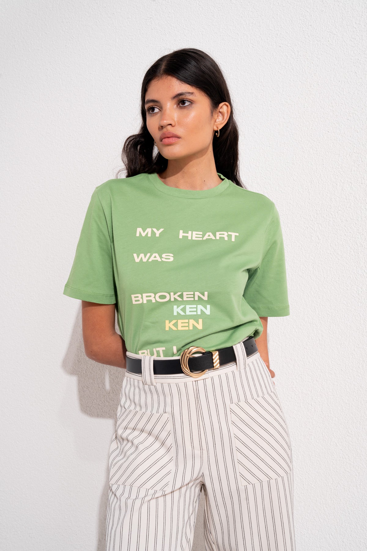 BROKEN T-SHIRT - GREEN