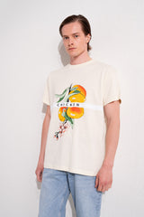 CHICKEN T-SHIRT - BEYAZ