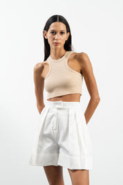 ANEMONE TOP - BEJ