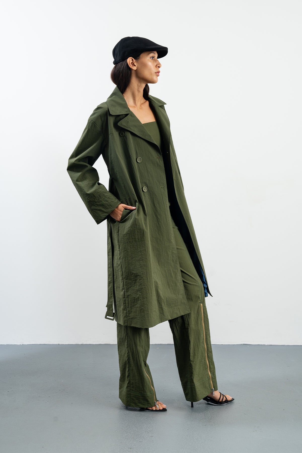 YODA TRENCHCOAT - HAKİ