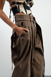 SARPY PANTOLON - KAHVERENGİ