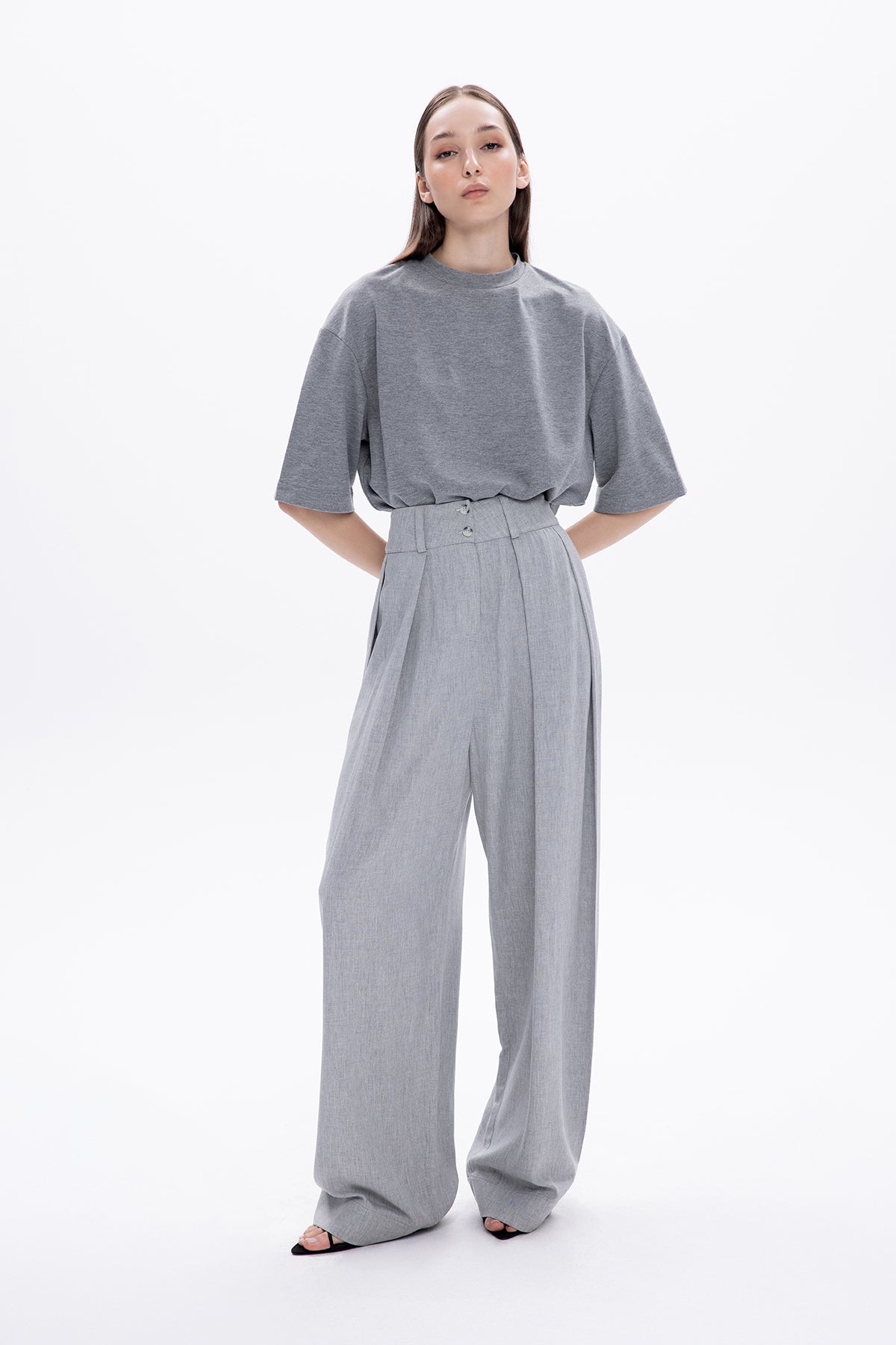KAROLIN GREY PANTOLON