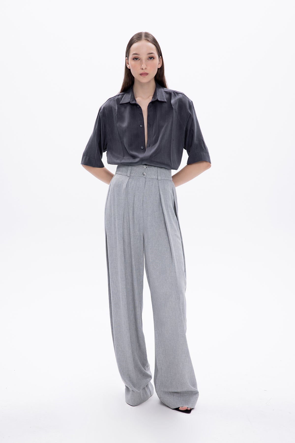 KAROLIN GREY PANTOLON