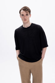 HOLGER BLACK T-SHIRT