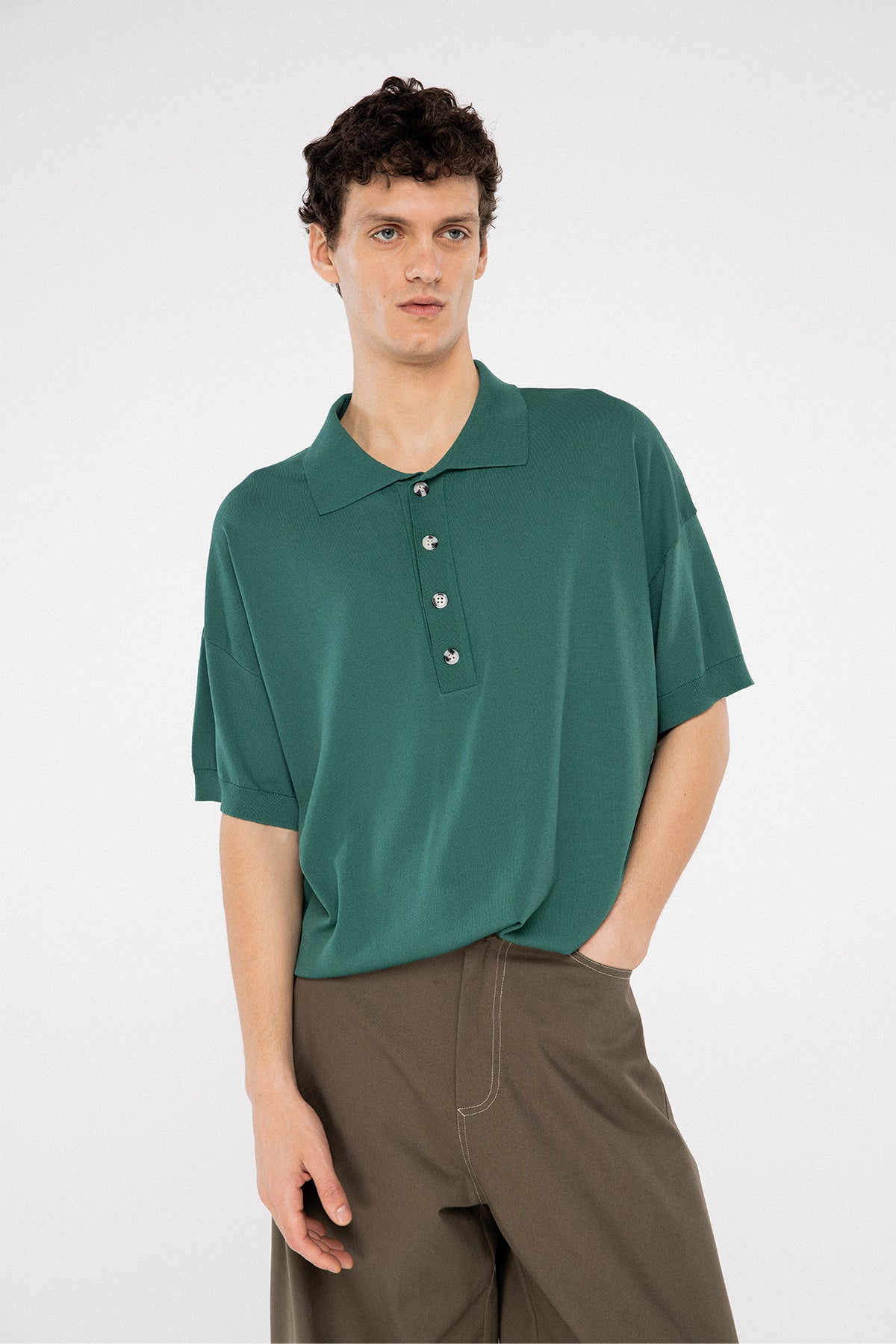 MIREL GREEN TRİKO T-SHIRT