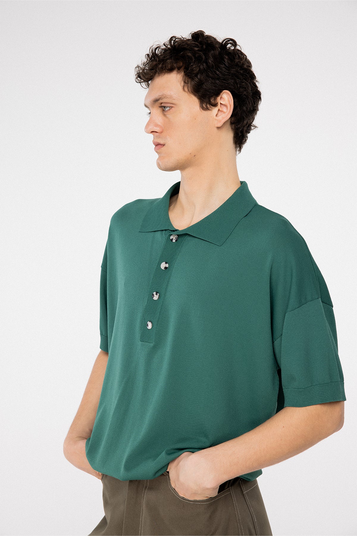 MIREL GREEN TRİKO T-SHIRT