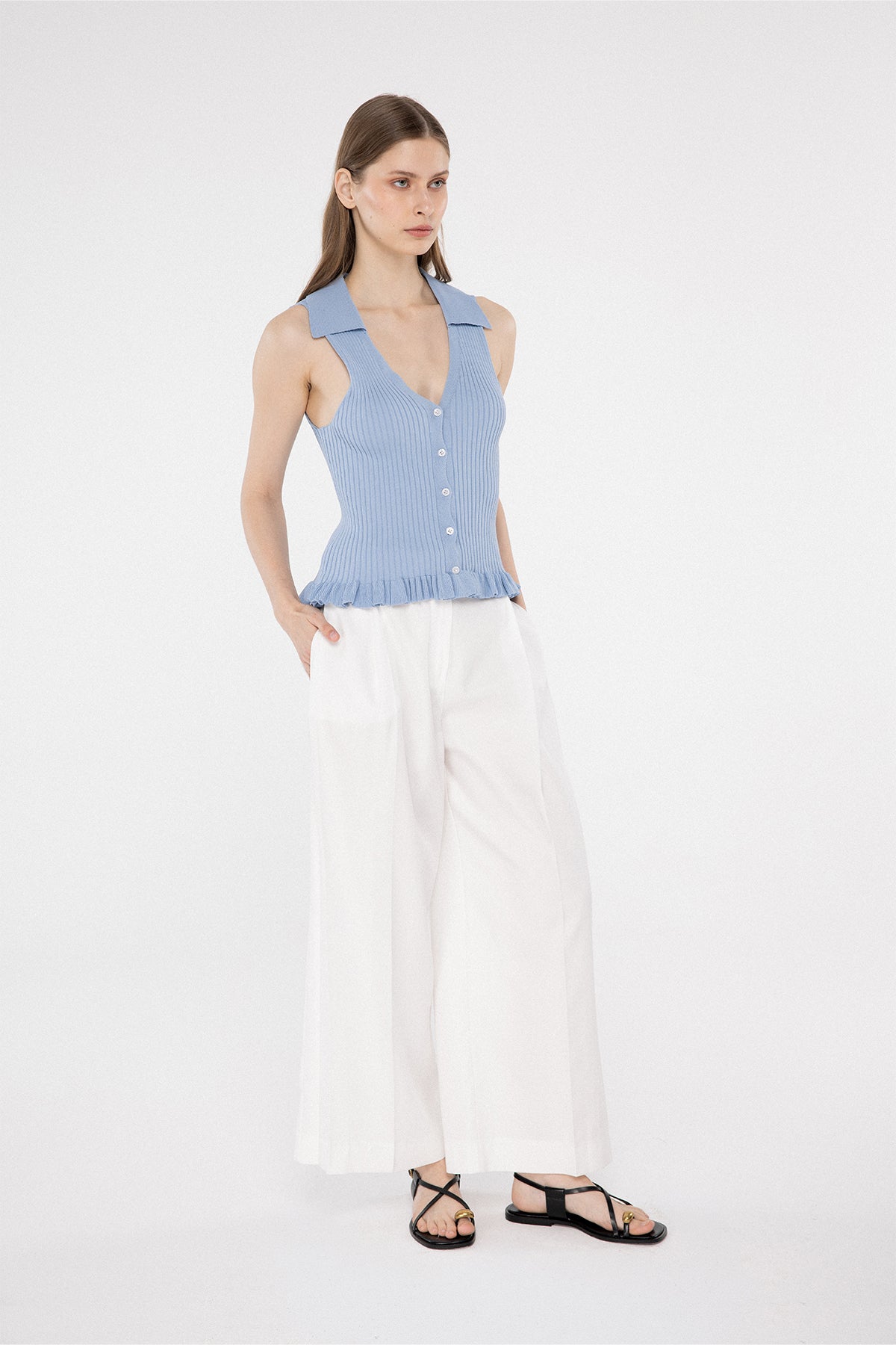BORG BABY BLUE TRİKO TOP